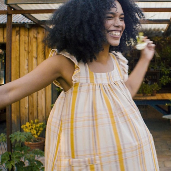 Christy Dawn Bennet dress, M, in Honey Plaid - Picture 2 of 12